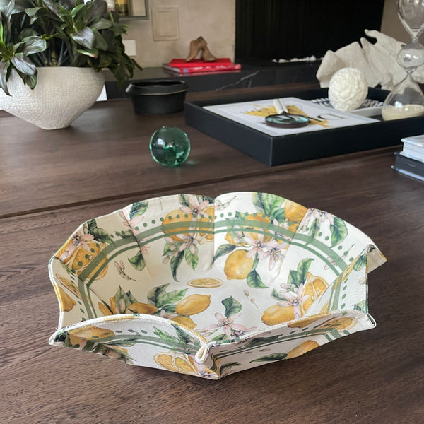Fruit - F197 Lemon Bread Basket White