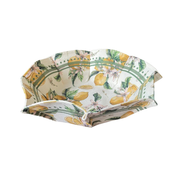 Fruit - F197 Lemon Bread Basket White