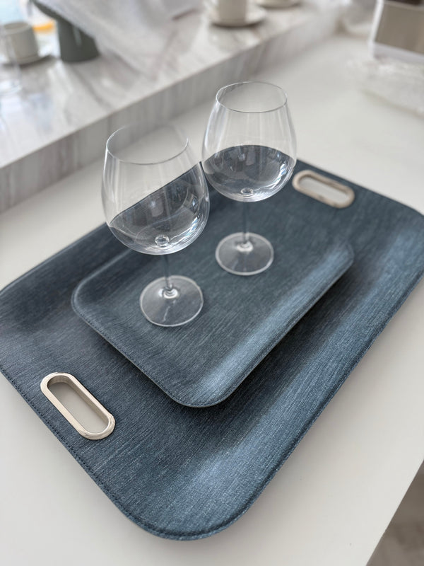 Decorating - Medium Serving Tray Victoria Navy