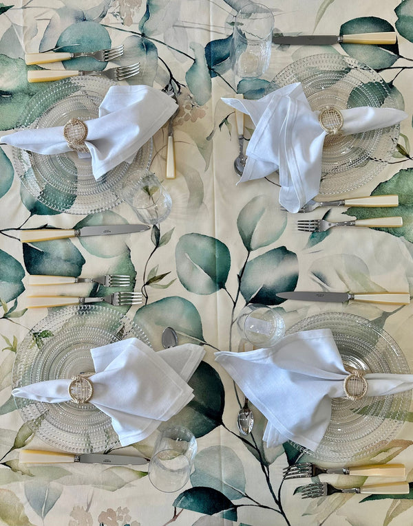 Flowers - F14 Tablecloth 138"x60"