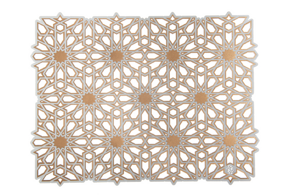 Domo R - Large Trivet Gold / Silver