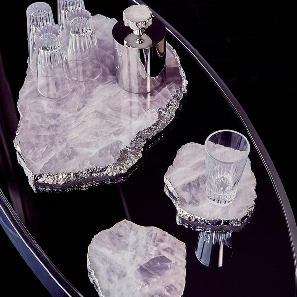 Kivita - Silver Coasters (Set of 2)