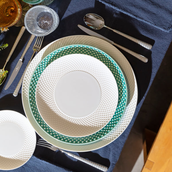 Bicos White - Dinner Plate