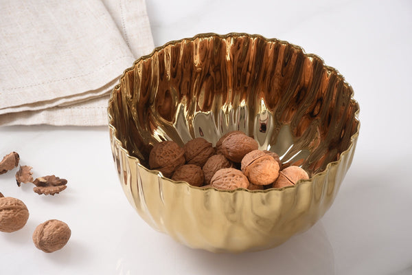 Mascali - Gold - Medium Bowl