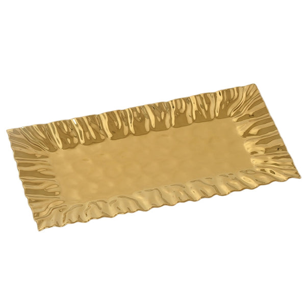Mascali - Gold - Rectangular Tray