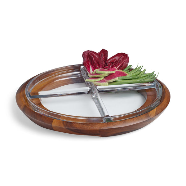 Cooper Crudité Tray