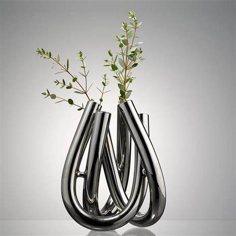 Triu - Vase Silver