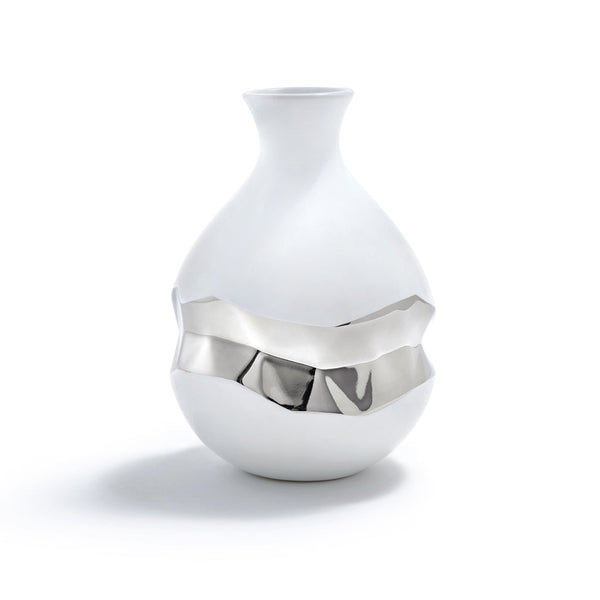 Talianna - Silver Bud Vase
