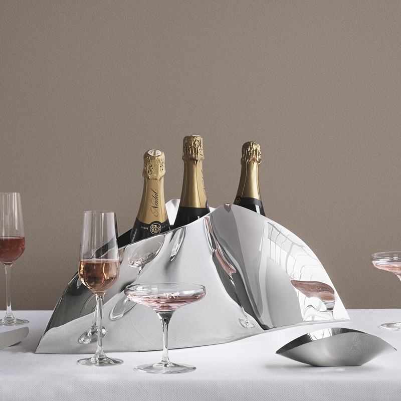 GEORG JENSEN Secchio per vino SKY in acciaio inossidabile - morandinregali GEORG JENSEN Secchio per vino SKY in acciaio inossidabile - morandinregali