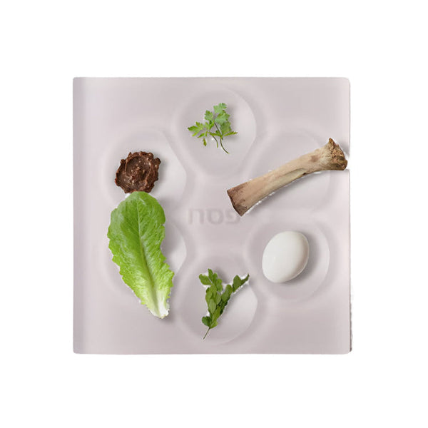 Passover Plate - White