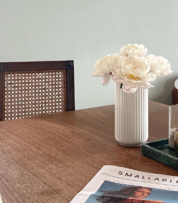 Lyngby - Tall White Porcelain Vase