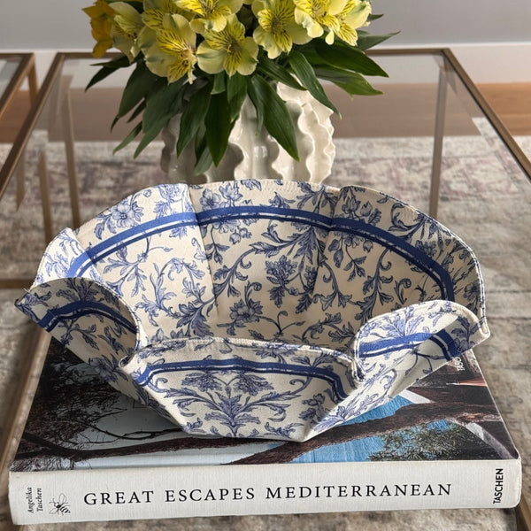 Flower - F369 Bread Basket Blue