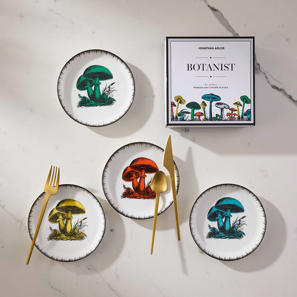 Botanist - Canape Plate (Set of 4)