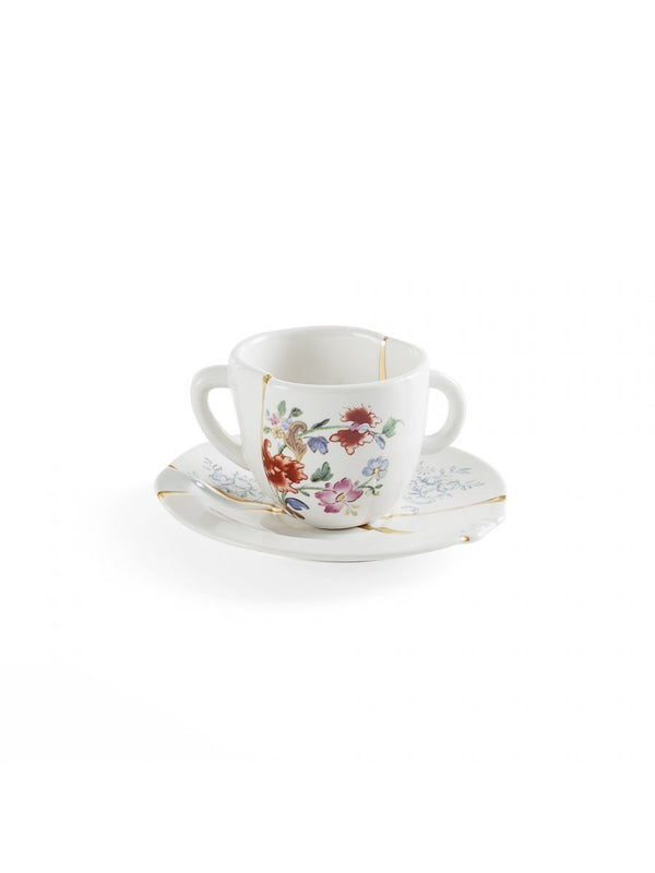 Kintsugi - Coffee Cup and Saucer # 1