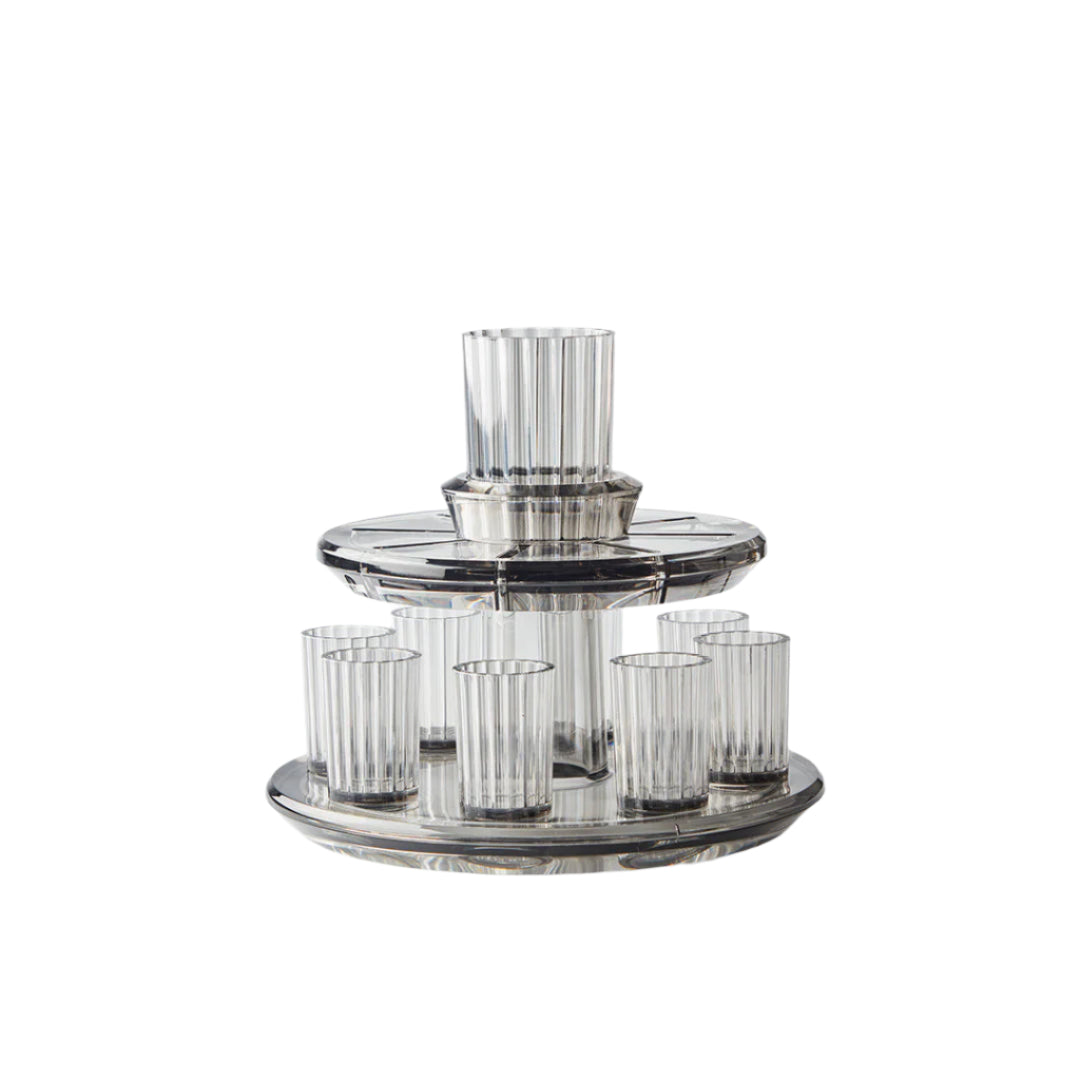 Kiddush - Wine Fountain (Set of 10) - Smoke
