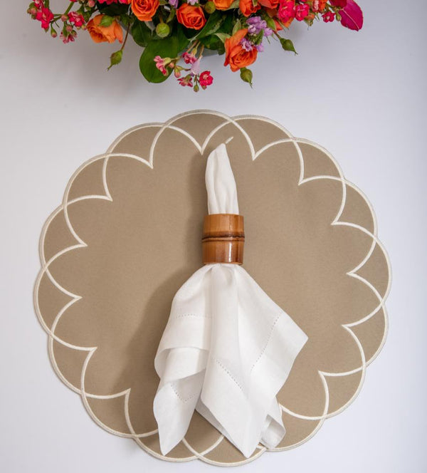 Arc - Impermeable Fendi Placemats (Set of 4)