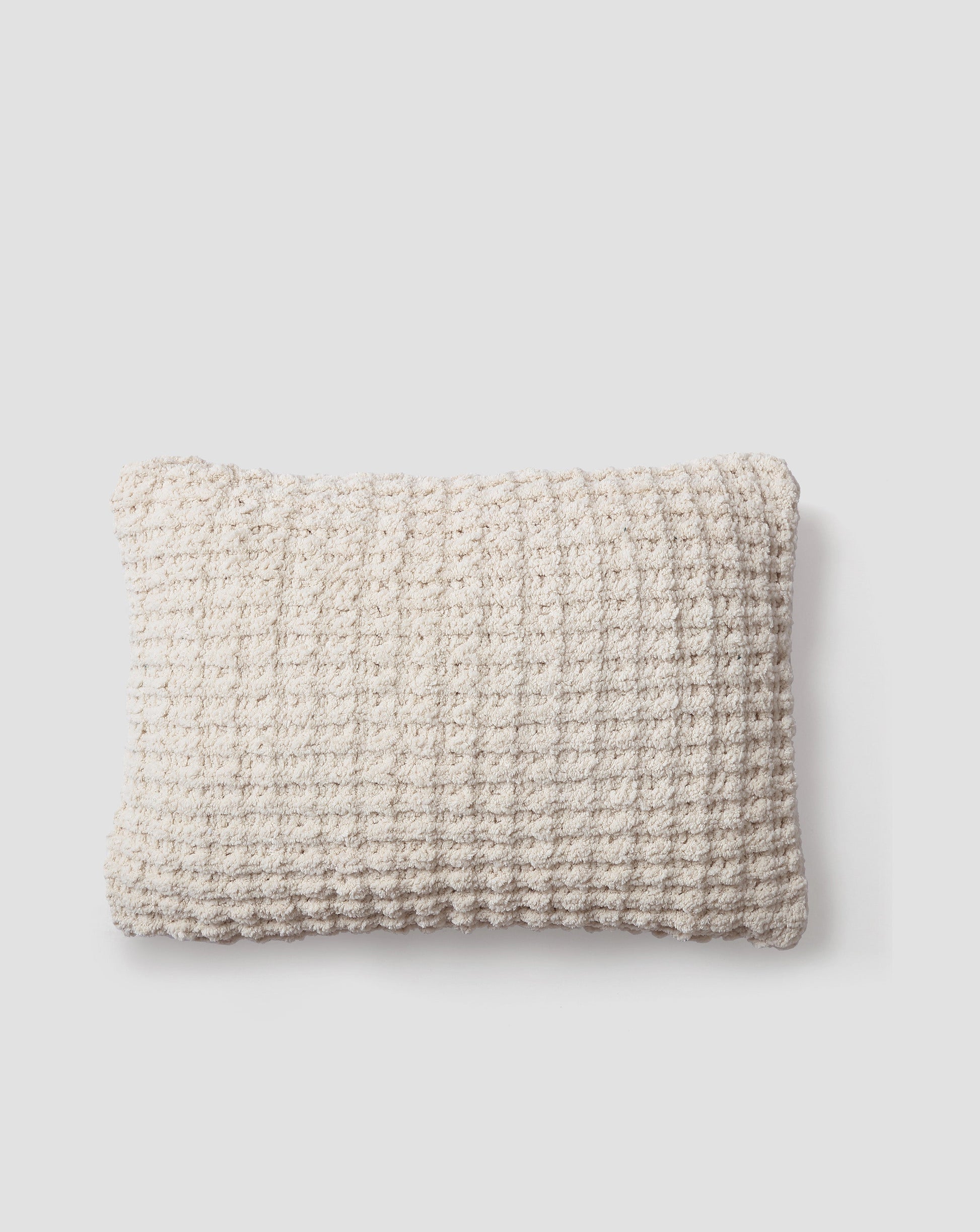 Snug Small Waffle Pillow Sahara Tan
