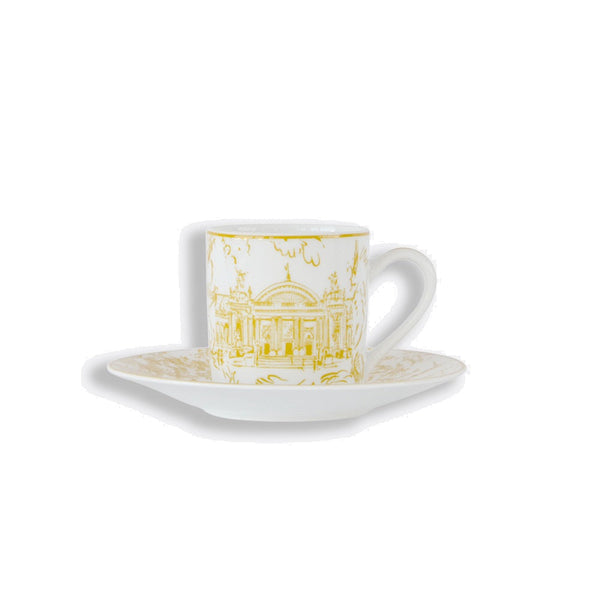 Tout Paris -  Espresso Cup and Saucer