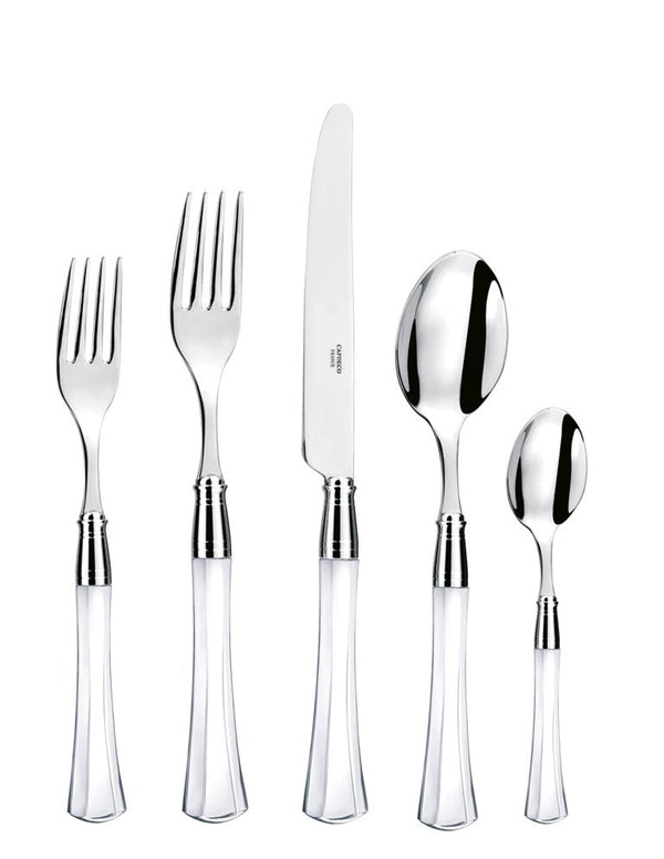 Venus - Flatware Place Setting Clear (Set of 5)