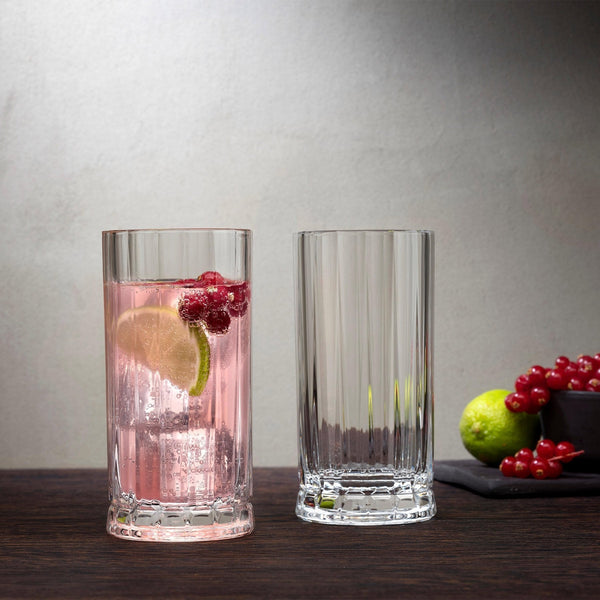 Wayne - High Ball Glasses (Set of 8) 12.5oz