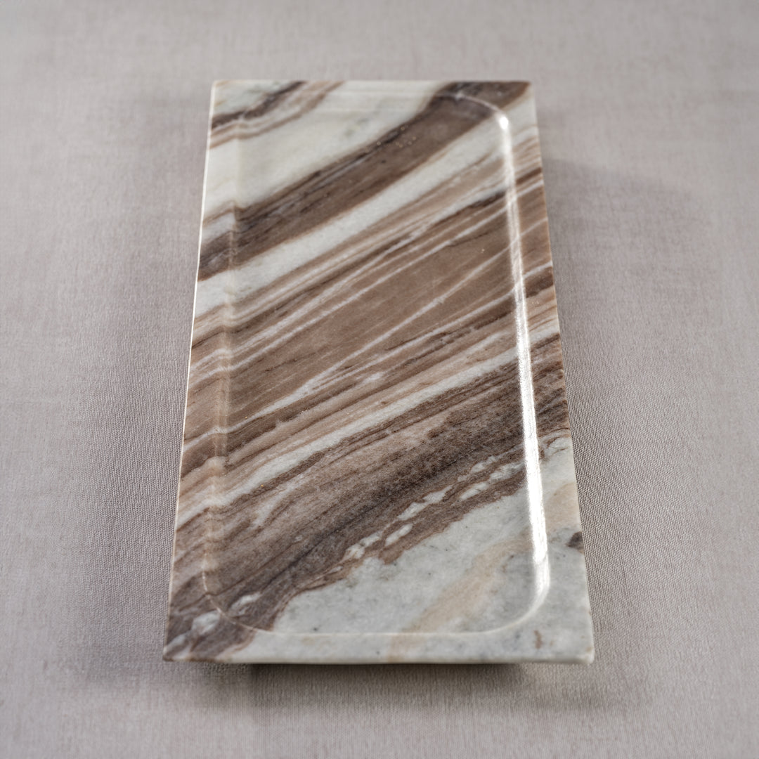 Zodax Arabescato Marble Tray