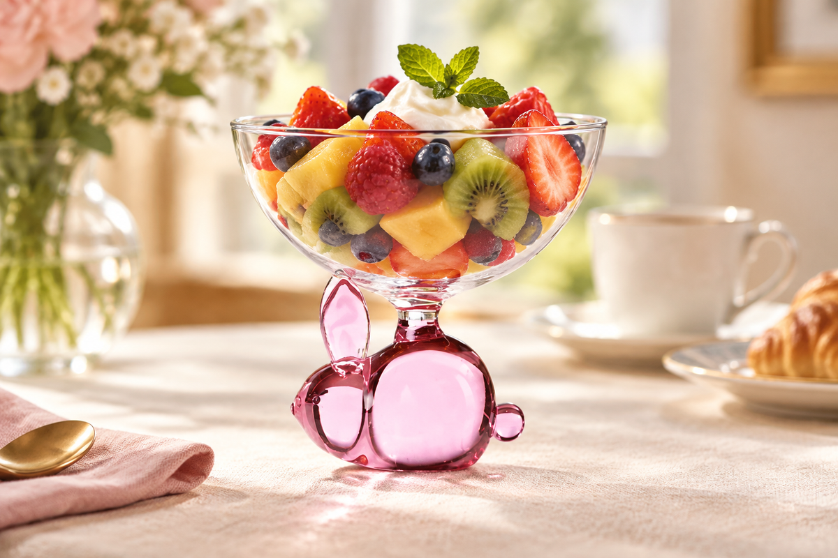 Ambientada - Bowl Pink Rabbit