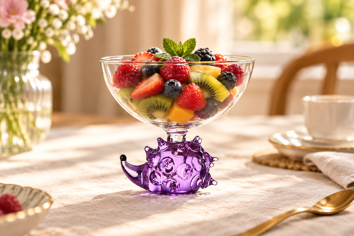 Ambientada - Bowl Purple Hedgehog