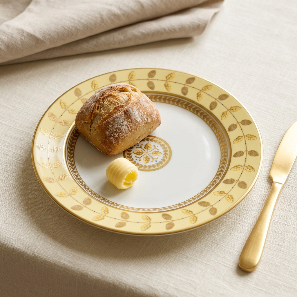 Ambientada Constance Jaune Bread & Butter Plate