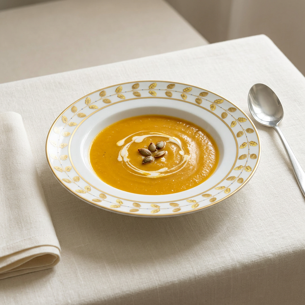 Ambientada Constance Jaune Coupe Soup Plate