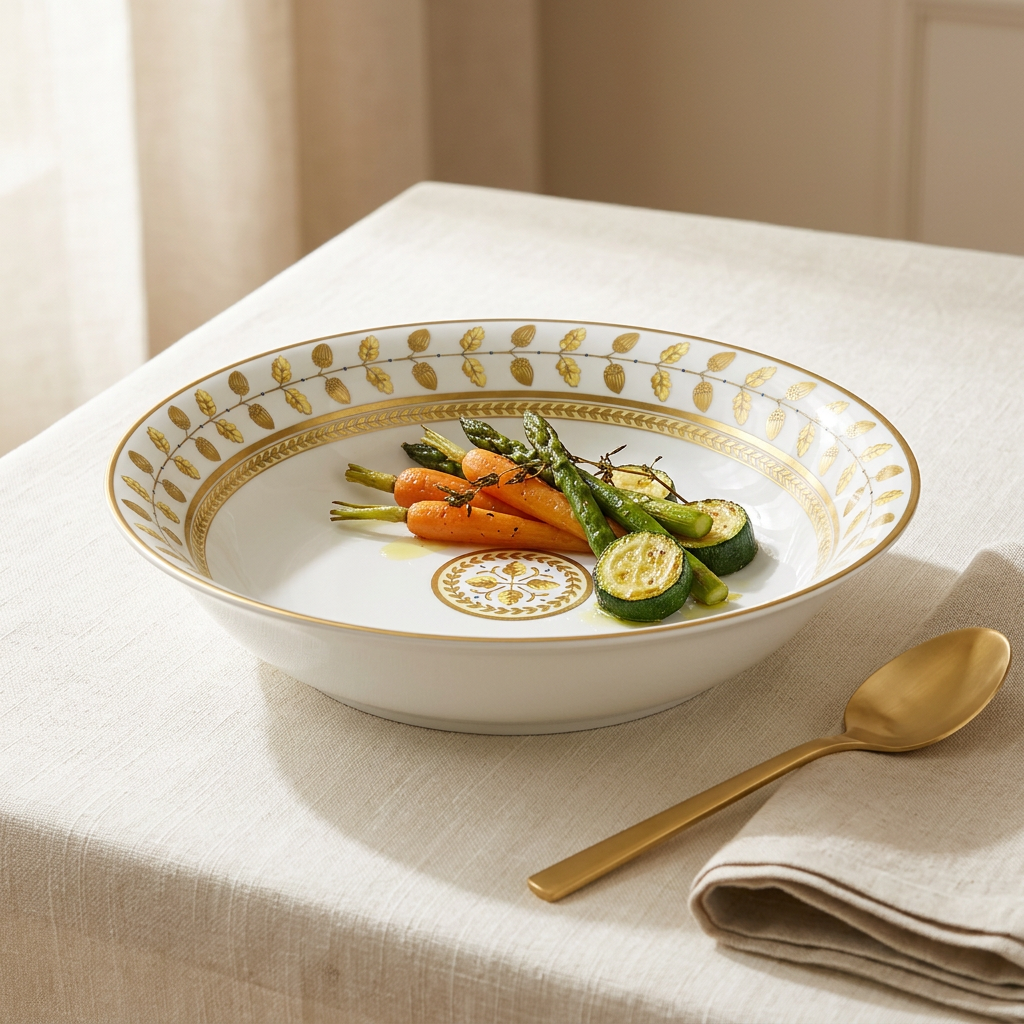 Ambientada Constance Jaune Open Vegetable Bowl
