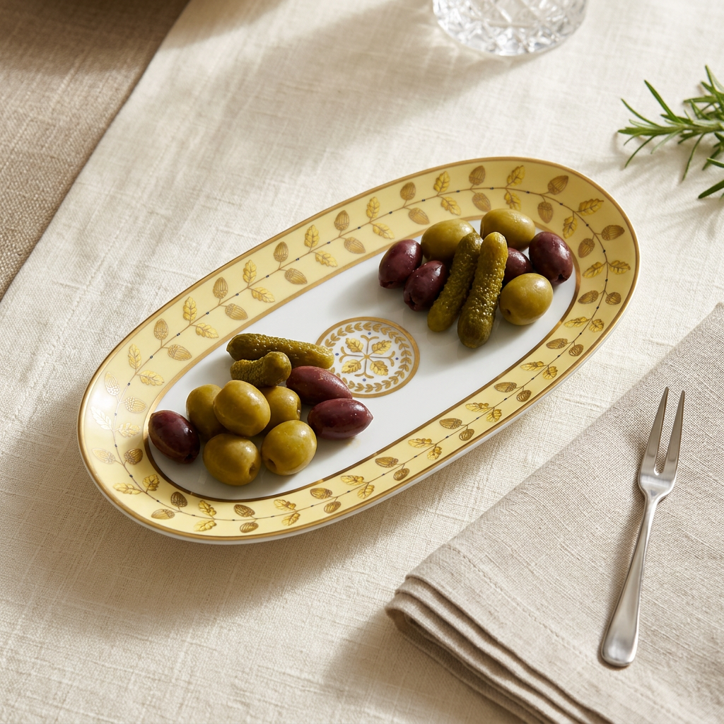 Ambientada Constance Jaune Relish Dish