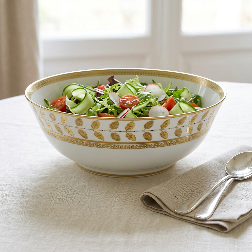Ambientada Constance Jaune Salad Bowl