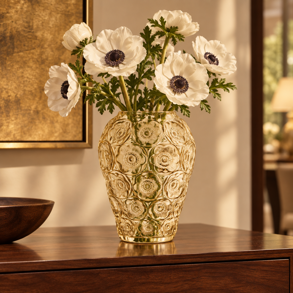 Anemones Gold Luster ambientado