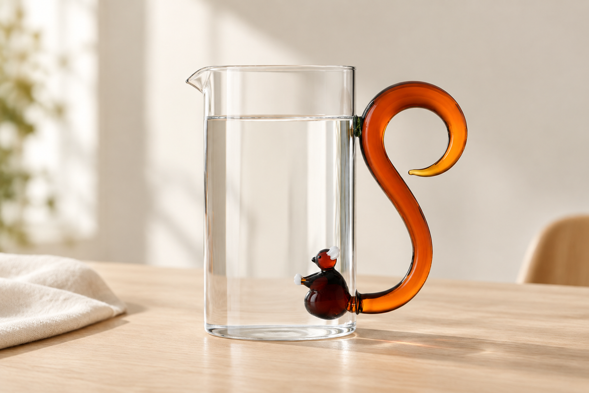 Animal Farm - Pitcher Squirrel with Tail Handle ambientado