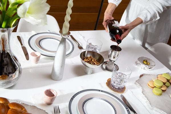 Coluna - Silver Kiddush Cup Carrara