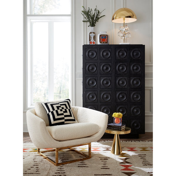 Bel Air Mini Scoop Vase - Orange