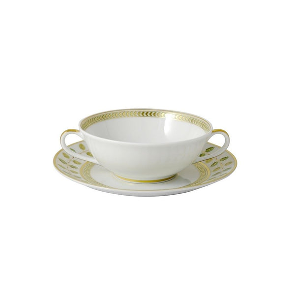 Constance - Bouillon Cup And Plate