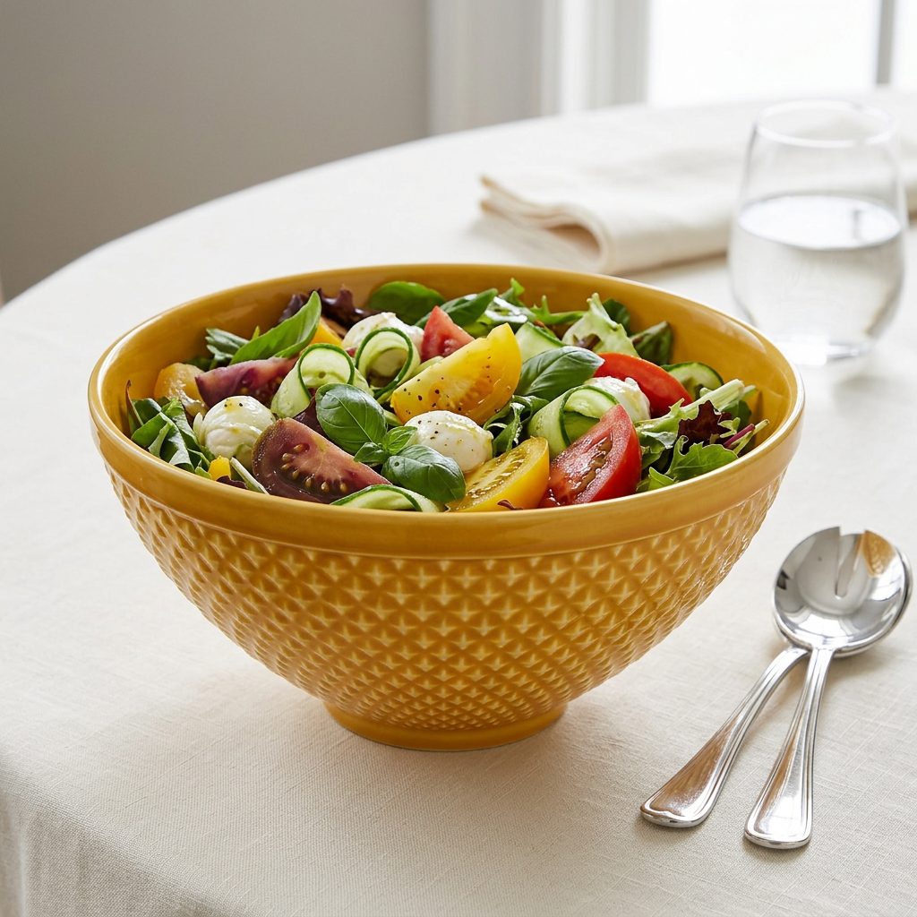 Bicos Amber Salad Bowl ambientado