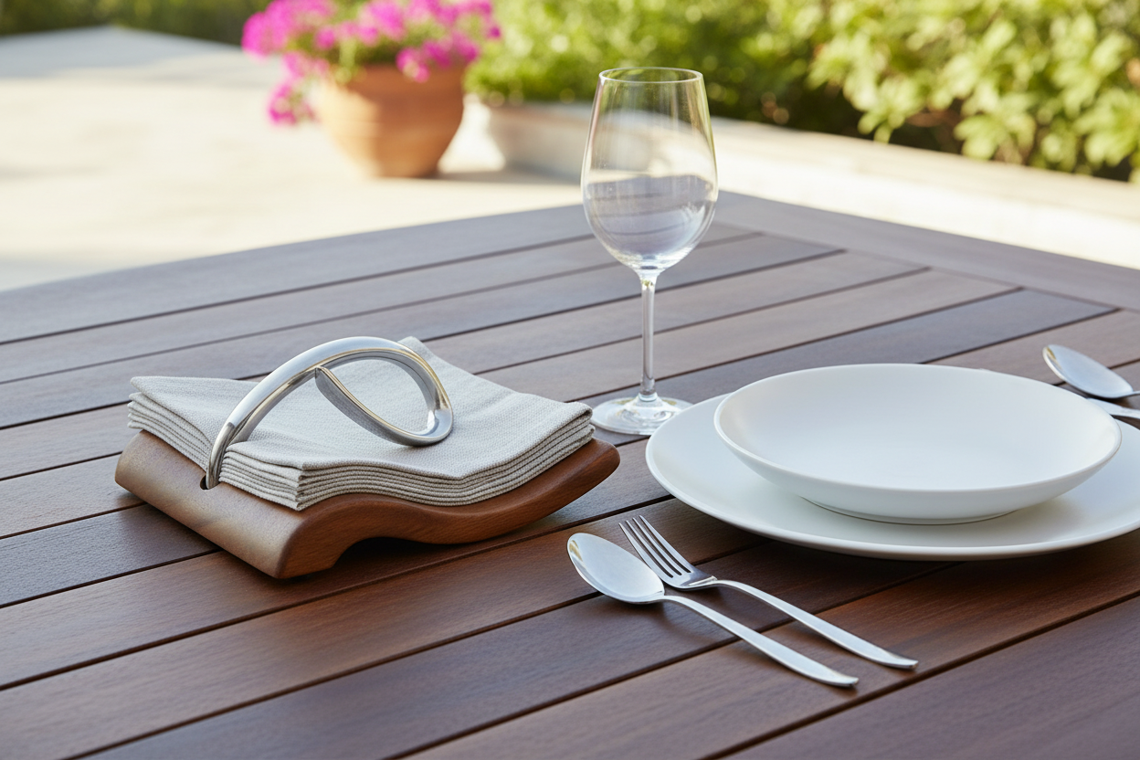 Breeze Napkin Holder - Lifestyle