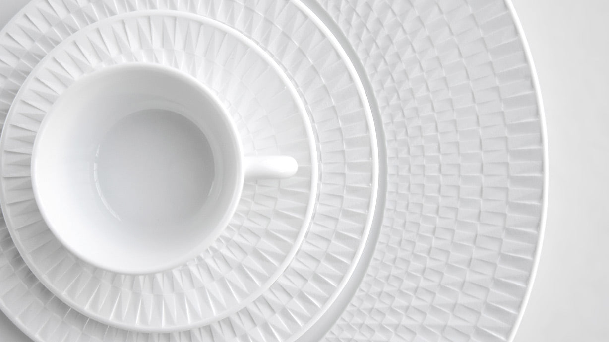 White Dinnerware by Bernardaud