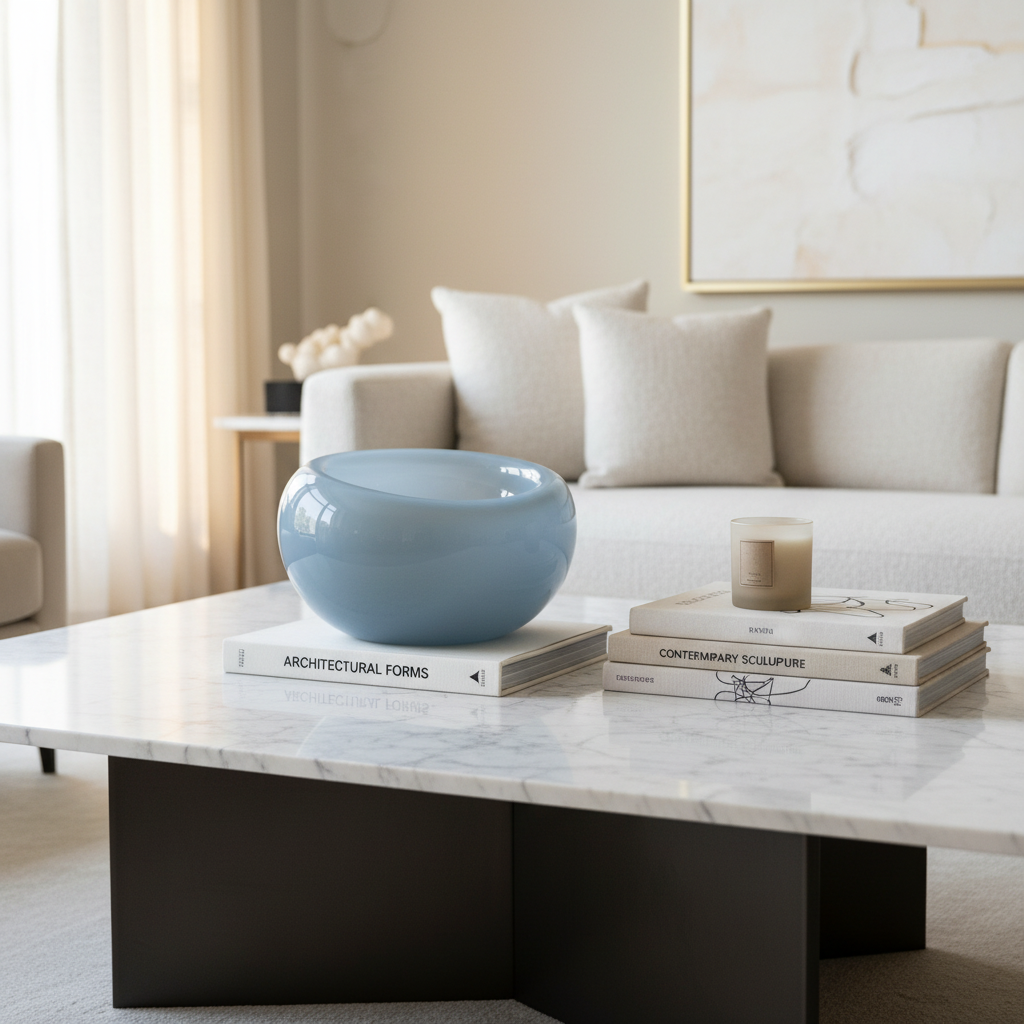 Caldera Pigeon Blue Bowl - Lifestyle