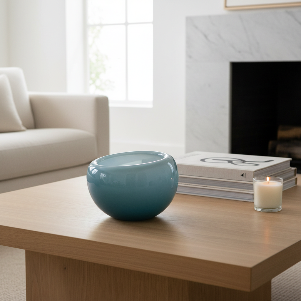 Caldera Teal Bowl - Lifestyle
