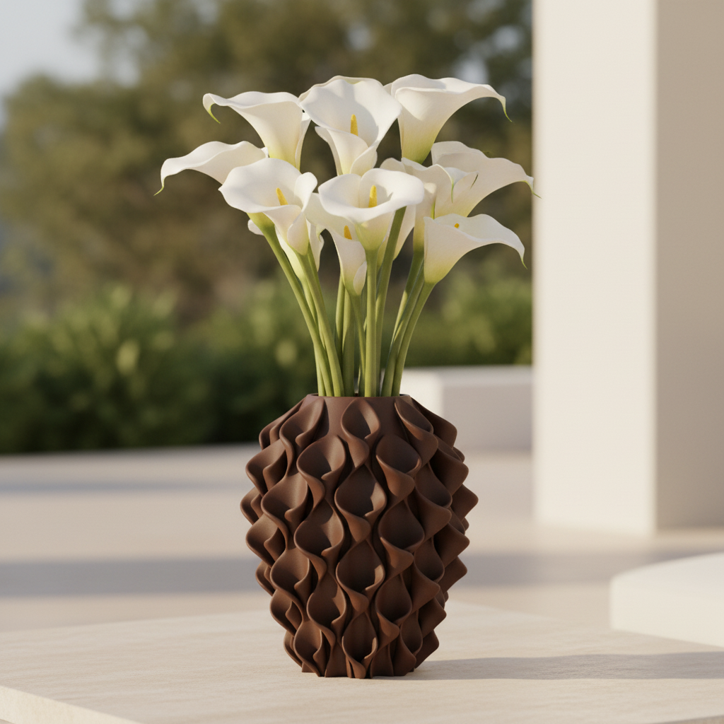 Calla Brown Medium - Calla Lilies