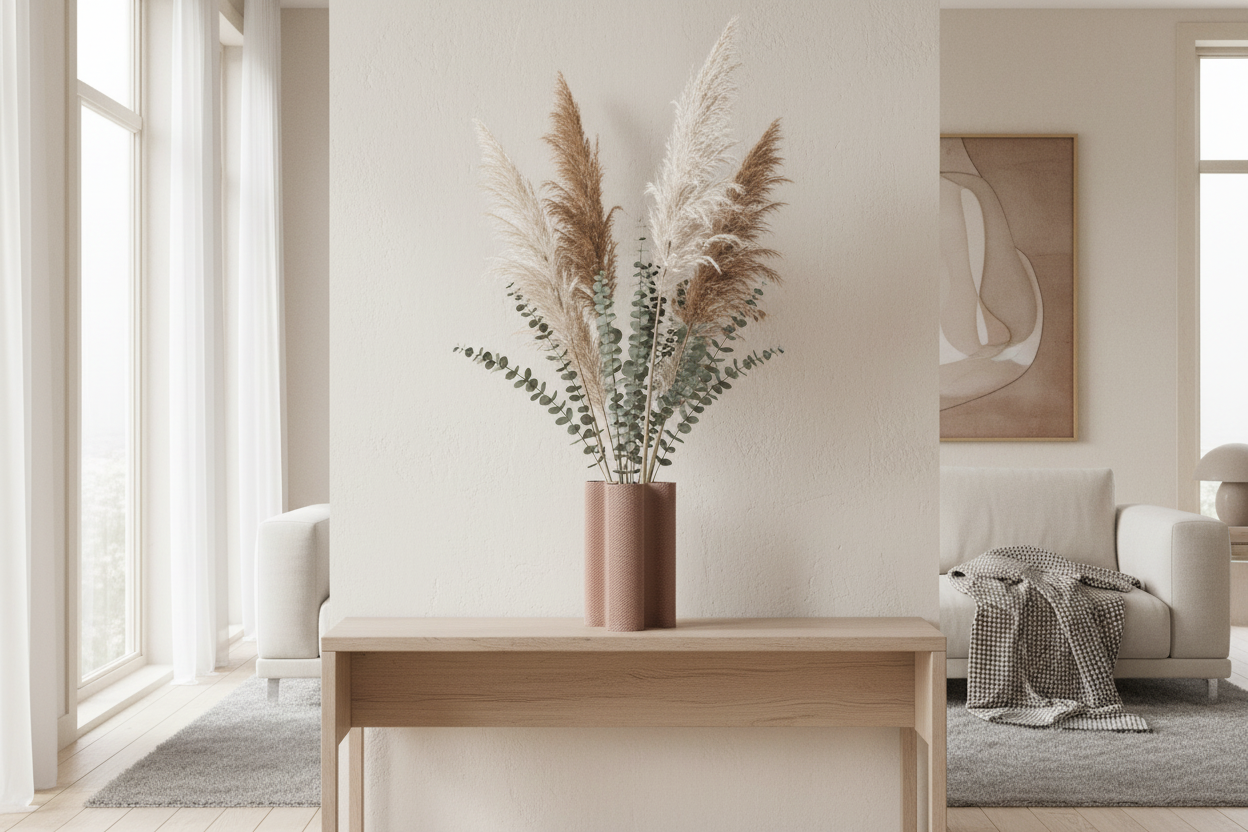 Ceramic Vase Bean Paste - Color real