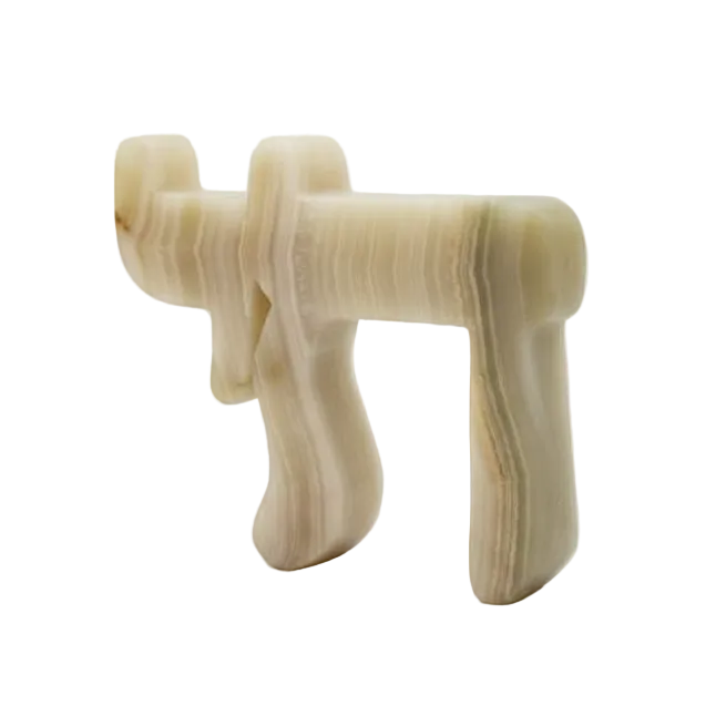 Chai Sculpture Afshan Jade tono correcto