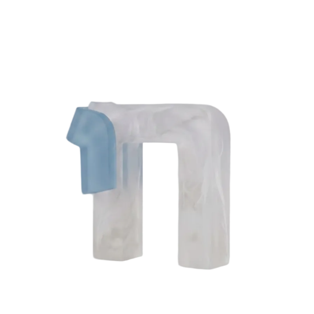 Chai White Marble - Fondo Blanco
