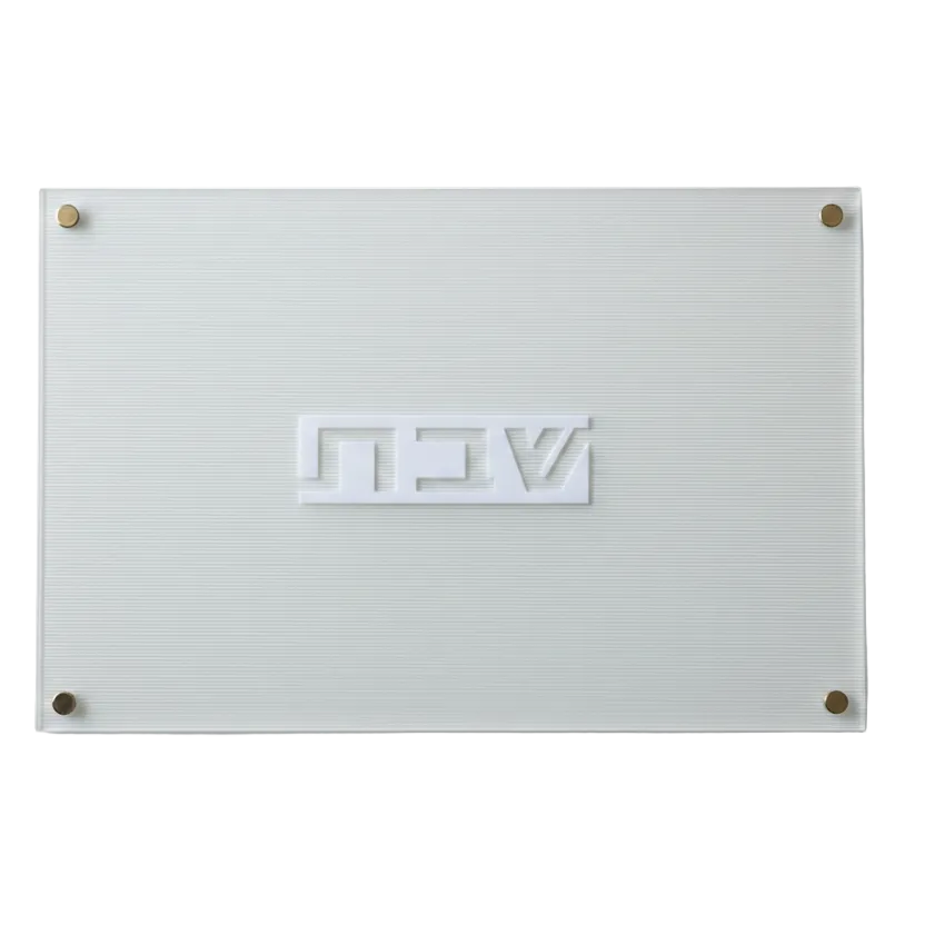 Challah Board Lucite - Fondo Blanco