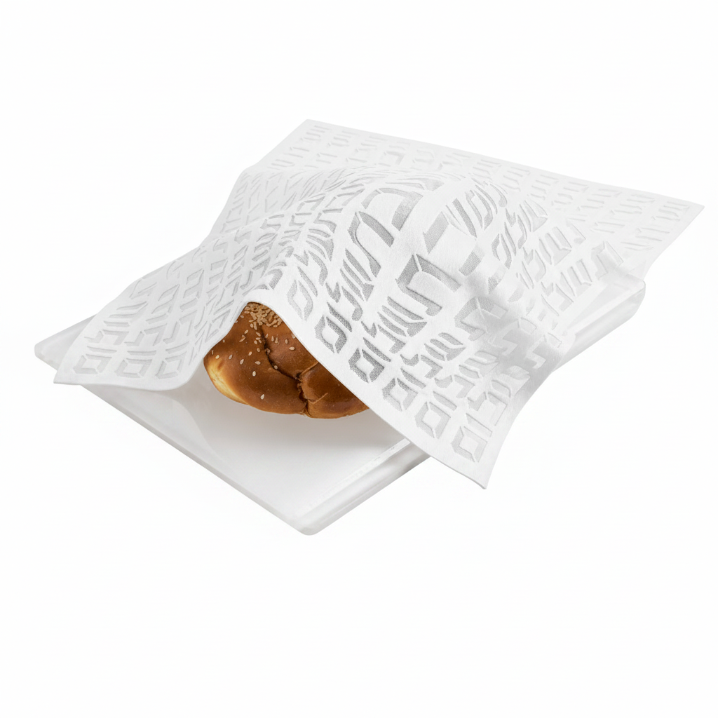 Challah cover fondo blanco