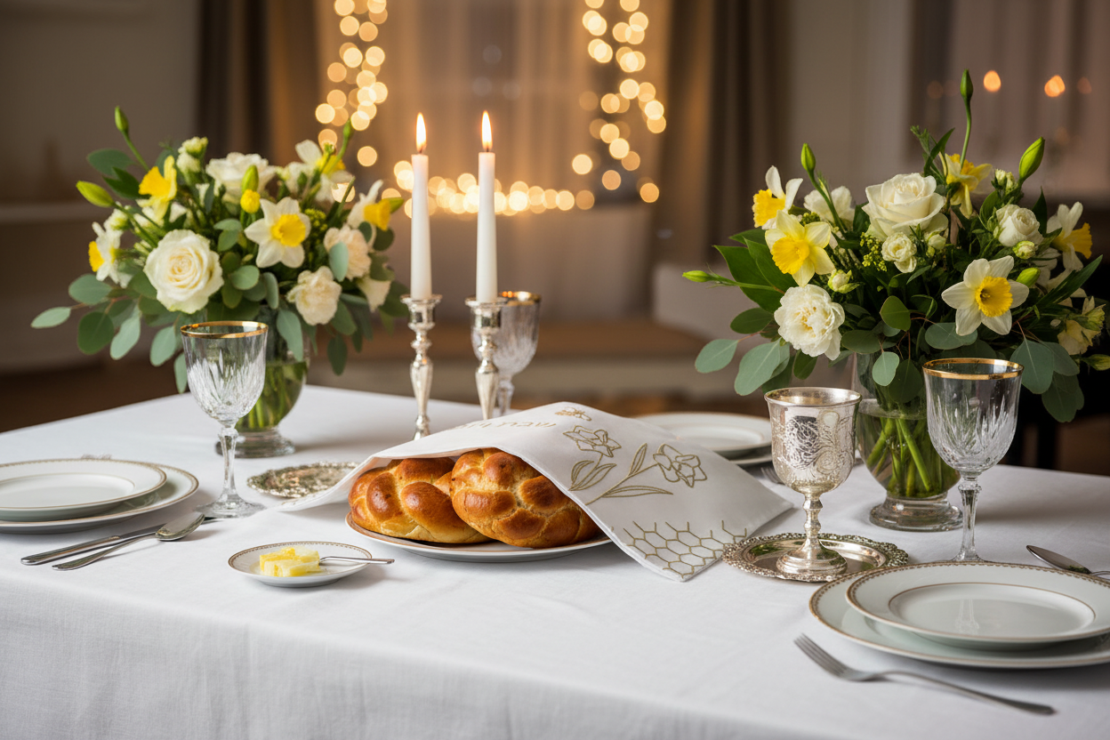 Challah Cover – Lifestyle