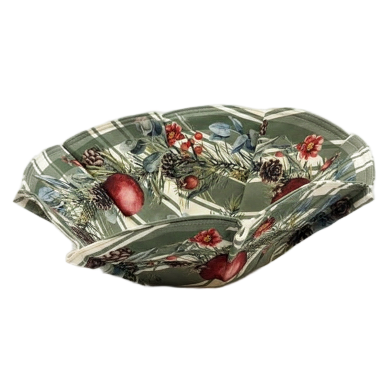 Christmas N126 Bread Basket Pomegranate con fondo blanco